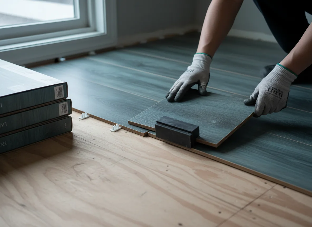 Luxury Vinyl Plank Installation company in Greensboro Bend, VT